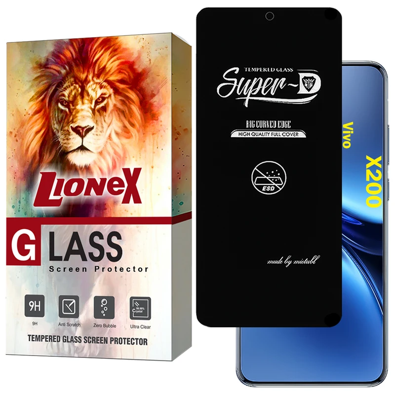محافظ صفحه نمایش لایونکس مدل SUPERDNL مناسب برای گوشی موبایل ویوو Vivo X200