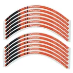 برچسب رینگ موتور سیکلت هوندا مدل REPSOL01 مناسب برای کلیک بسته 12 عددی