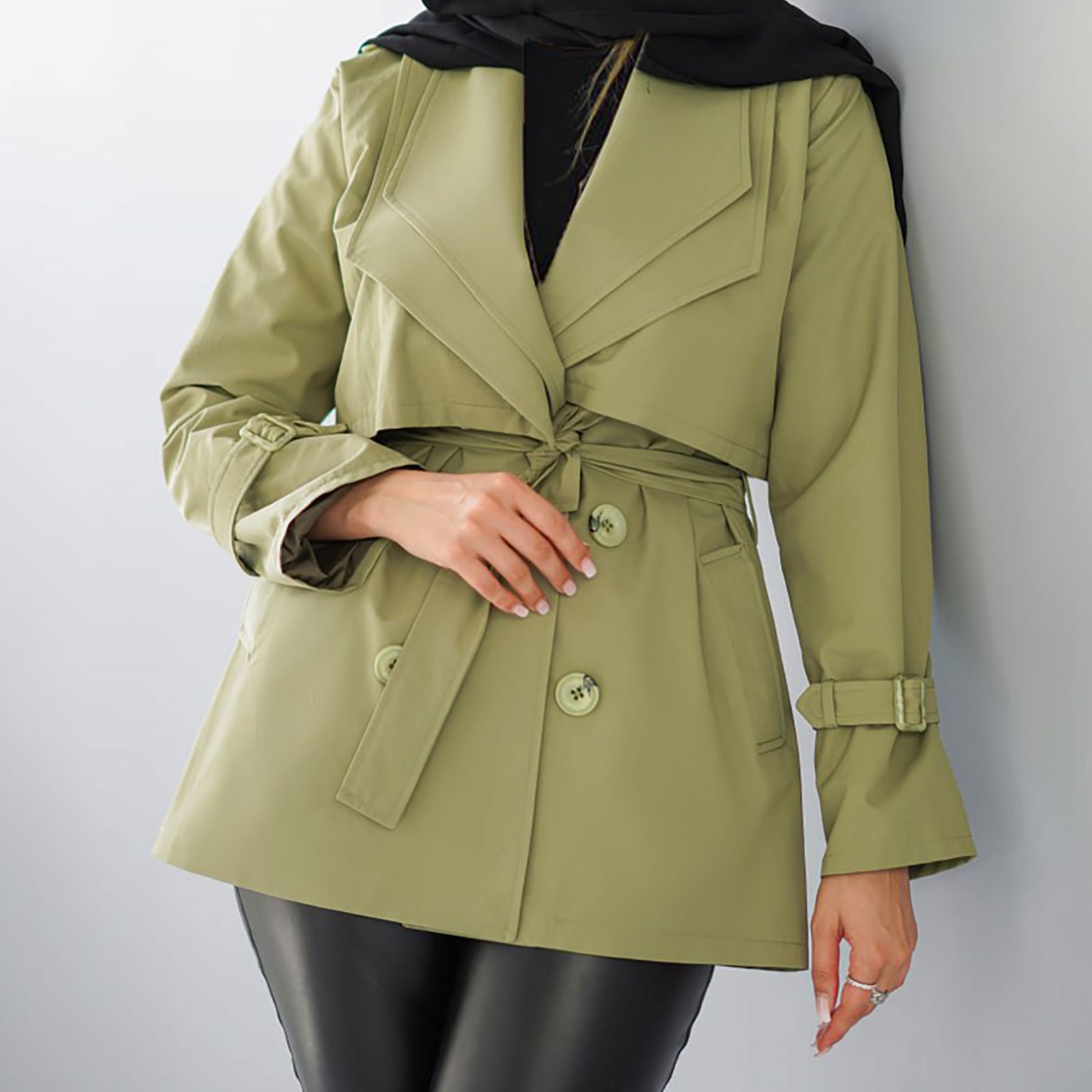 بارانی زنانه السال مدل آهو کد 199608 -  - 43