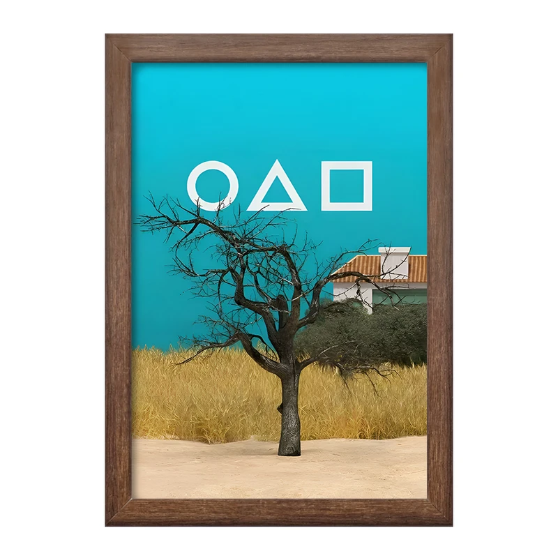 تابلو خندالو طرح بازی مرکب (Squid Game) کد F11852