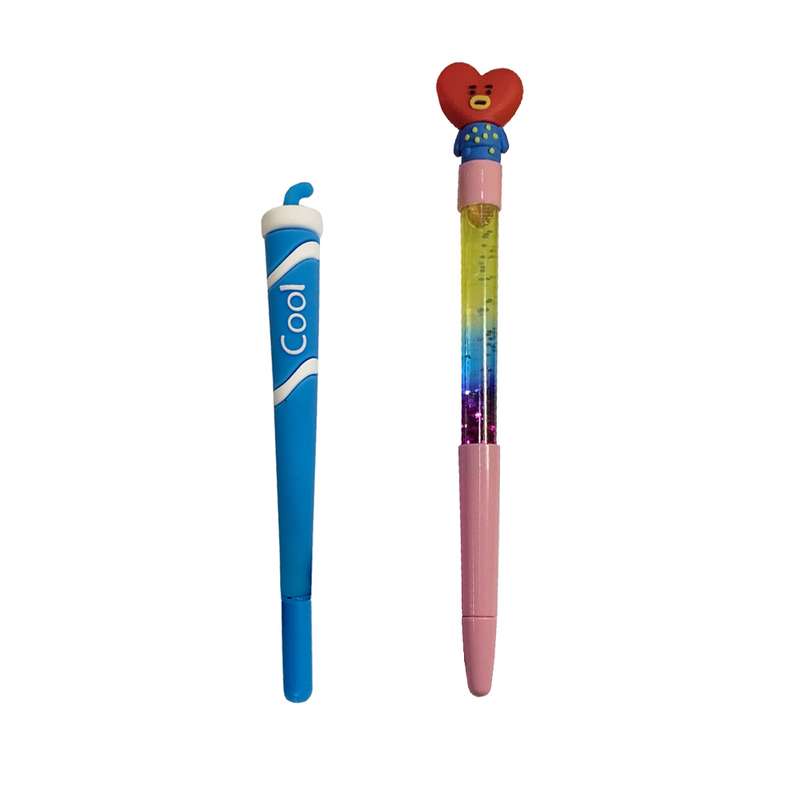 روان نویس مدل آکواريومي بي تي اس تهیونگ BT21 و کولا مجموعه دو عددی