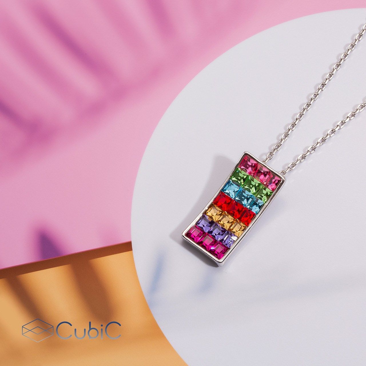 گردنبند زنانه کوبیک مدل QN-08972 -  - 2