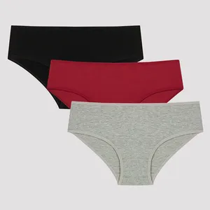 شورت زنانه پنتی مدل BO10709 پنبه ای بسته 3 عددی