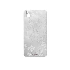 MAHOOT Silver-Wildflower Cover Sticker for Huawei Shot X