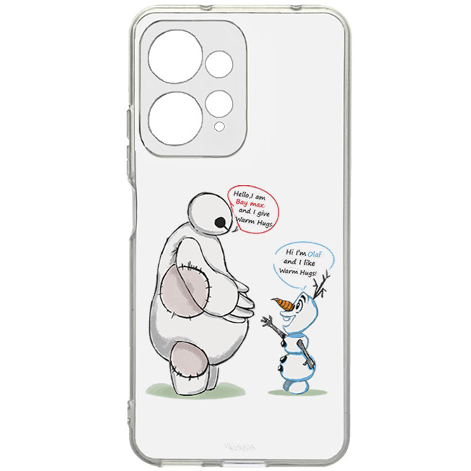 کاور طرح Olaf مناسب برای گوشی موبایل شیائومی Redmi Note 12 4G