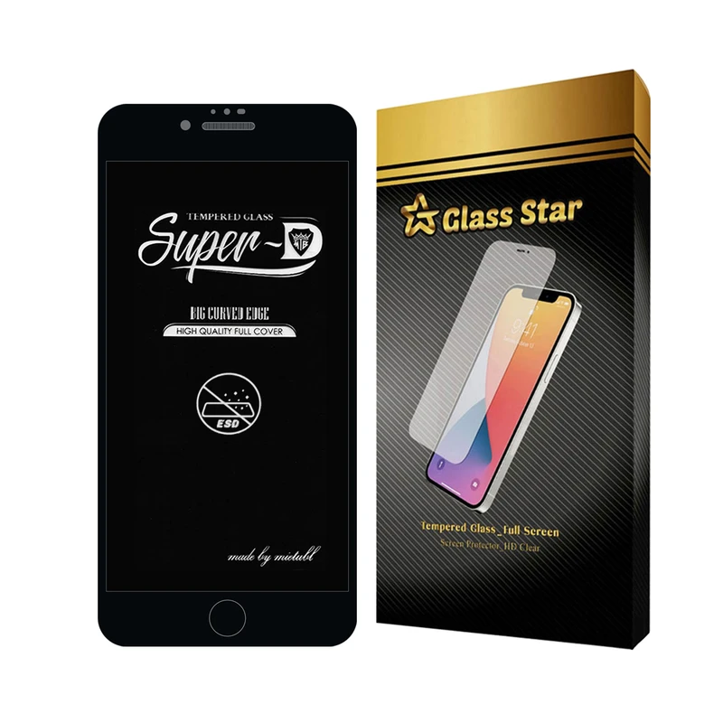 محافظ صفحه نمایش گلس استار مدل SUPERPLUSN مناسب برای گوشی موبایل اپل iPhone 7 / iPhone 8