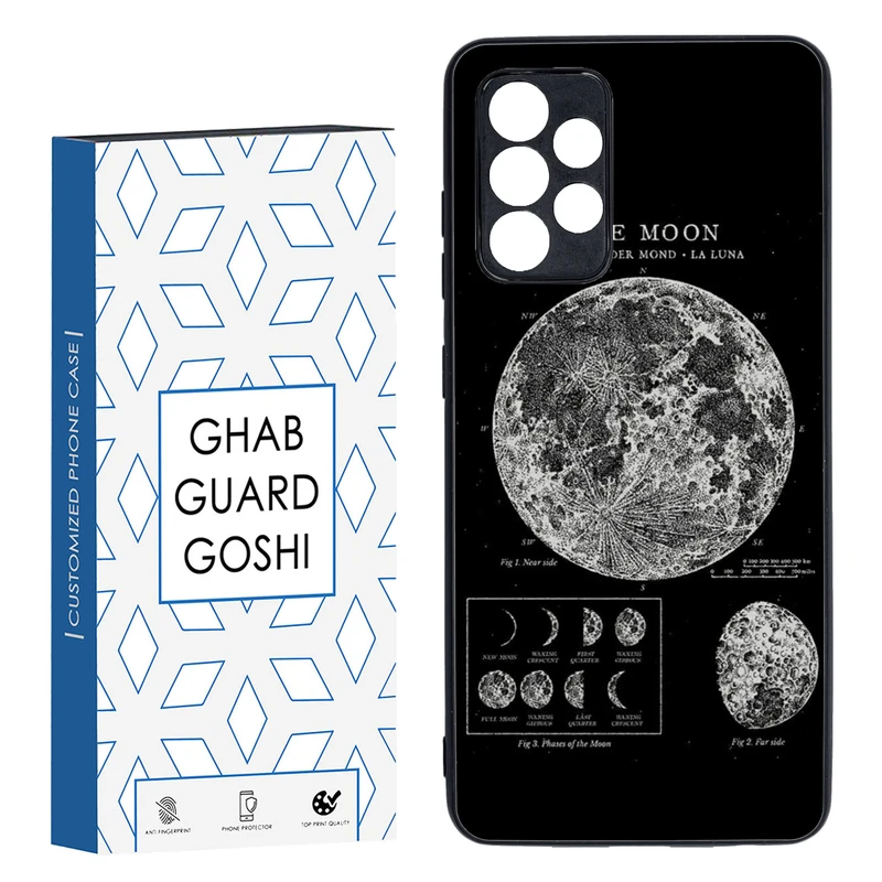 کاور قاب گارد گوشی طرح ماه کد TPU-068 مناسب برای گوشی موبایل سامسونگ Galaxy A52