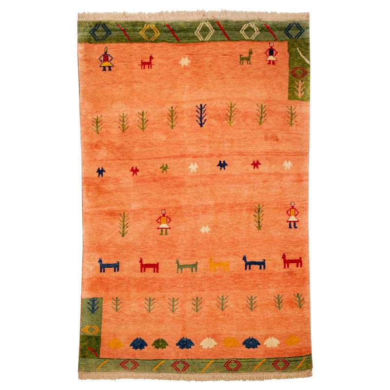 گبه دستباف سه و نیم متری سی پرشیا کد 171791