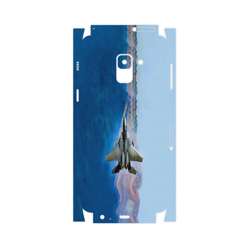 برچسب پوششی ماهوت مدل Fighter plane F15-FullSkin مناسب برای گوشی موبایل سامسونگ Galaxy A8 2018