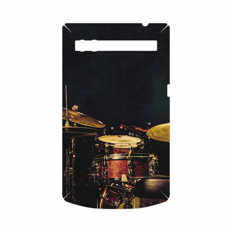 برچسب پوششی ماهوت مدل Drum Kit-FullSkin مناسب برای گوشی موبایل بلک بری P9983