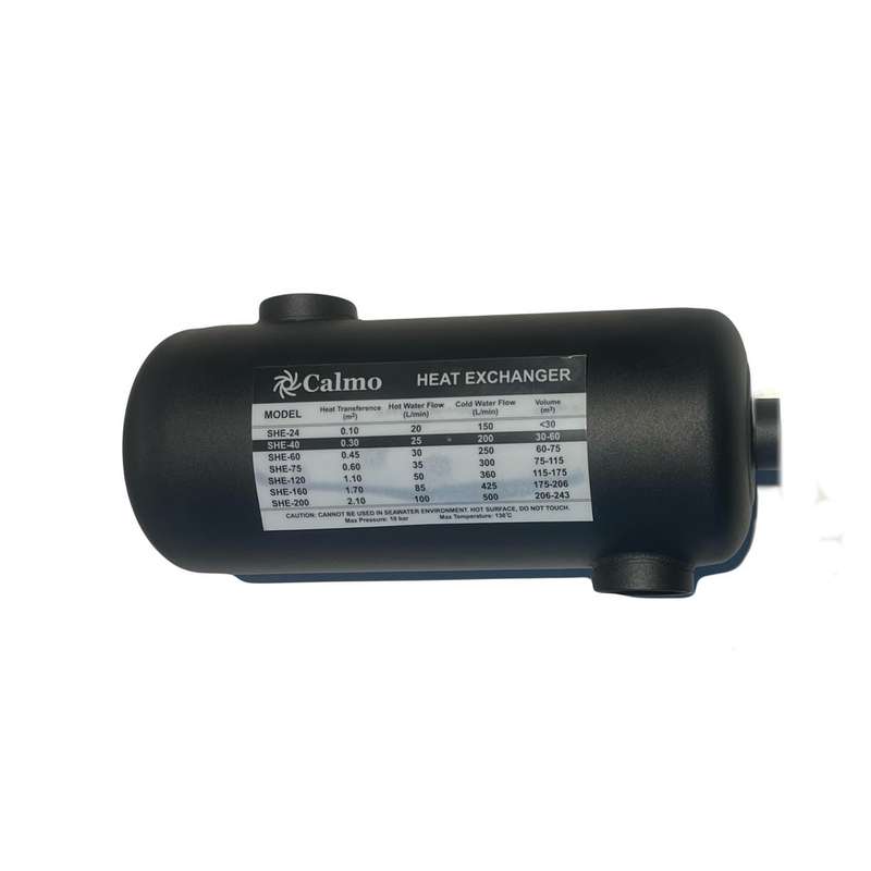 مبدل گرمایشی استخر 160 کیلووات کالمو مدل SHE160