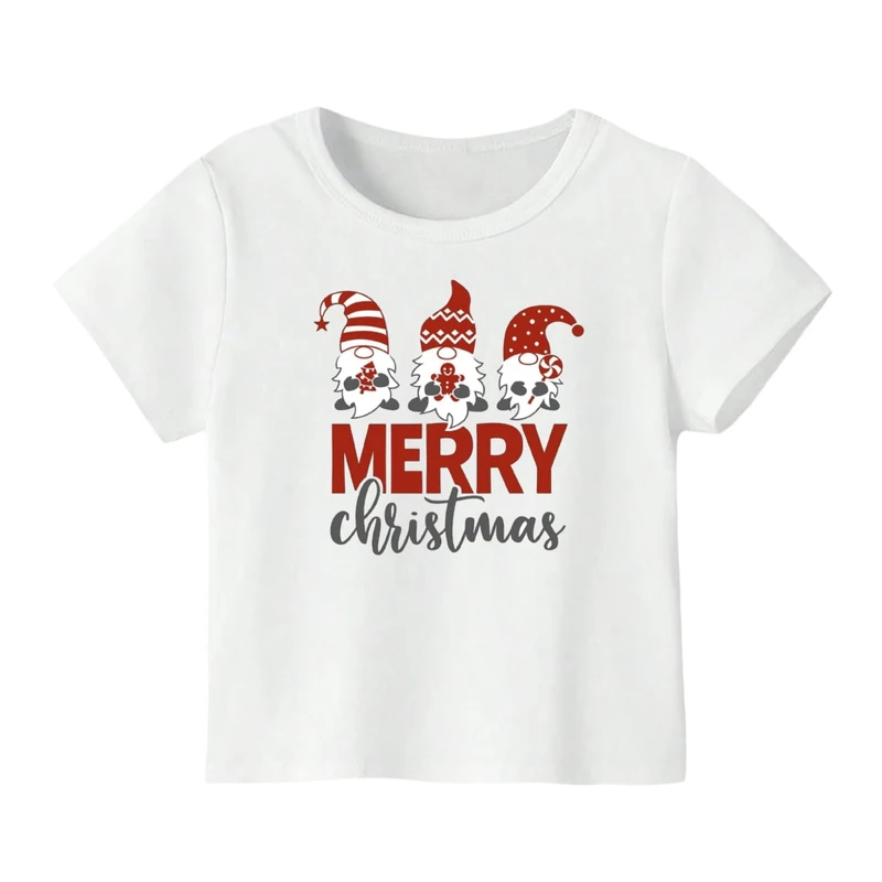 تی شرت آستین کوتاه بچگانه مدل بابانوئل کریسمس کد 38