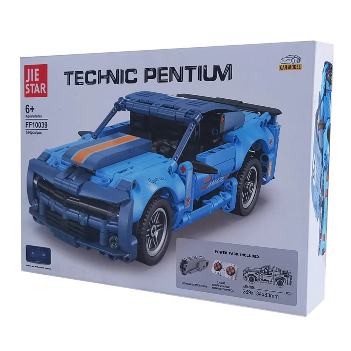 ساختنی 554 تکه ژی استار مدل ماشین کامارو کنترلی