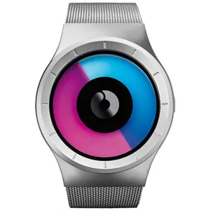 ساعت مچی عقربه ای زیرو مدل Celeste Chrome-Purple Unisex