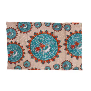 کاغذ کادو ترمه طراحان ایده مدل ماه و ماهی 2 کد znk157