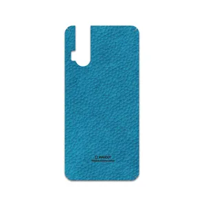 MAHOOT Blue-Leather Cover Sticker for motorola One Hyper