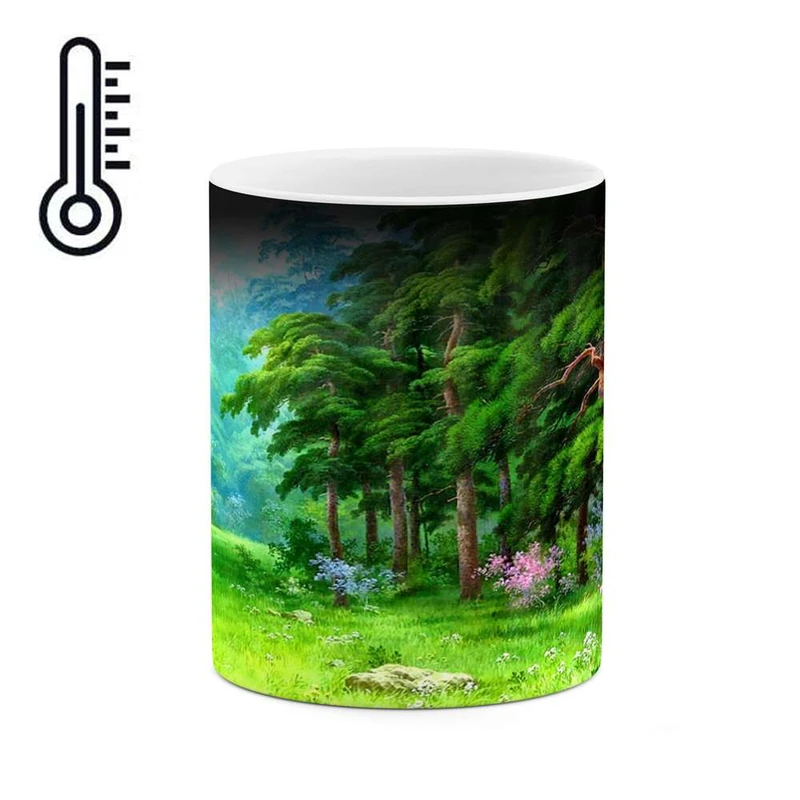 ماگ حرارتی کاکتی مدل نقاشی کد mgh13868