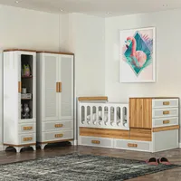 سرویس خواب کودک و نوزاد  اعیان مدل FH903 مجموعه سه عددی