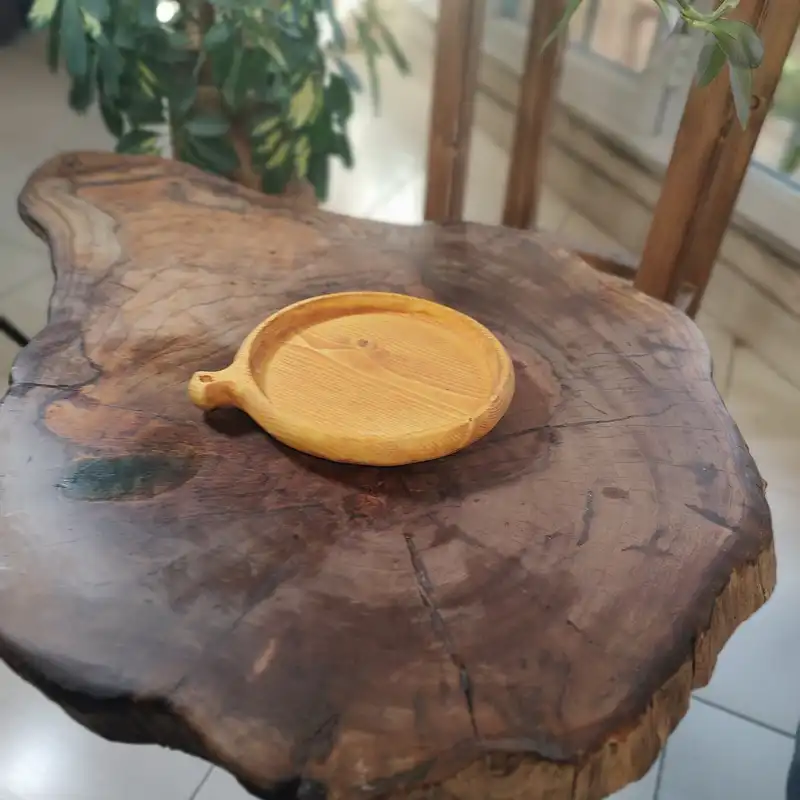 بشقاب چوبی مدل پالیز