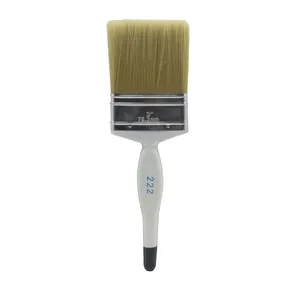 قلم مو نقاشی مدل چوبی کد YP-ROGHANI-76.2MM/3INCH سایز 3 اینچ 