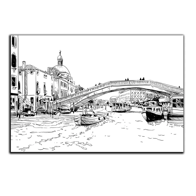 تابلو شاسی بکلیت طرح اسکیس ونیز ایتالیا مدل SH-S1332