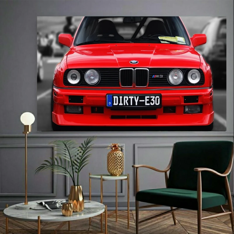 تابلو شاسی طرح ماشین BMW مدل TP632