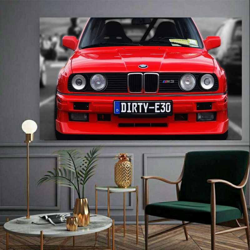 تابلو شاسی طرح ماشین BMW مدل TP632