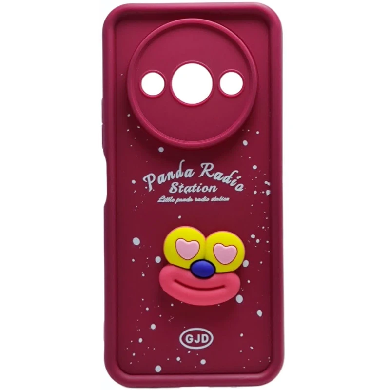 کاور قاب آوش طرح سولید فانتزی عروسکی مدل 07 مناسب برای گوشی موبایل شیائومی REDMI A3 / A3X