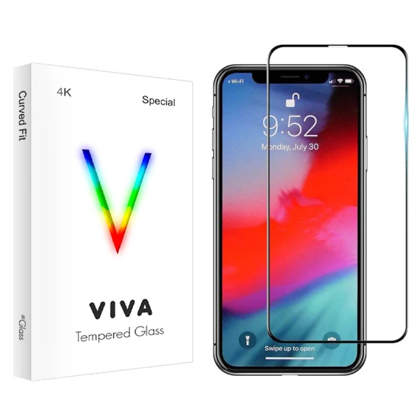 محافظ صفحه نمایش مات ویوا مدل 4K مناسب برای گوشی موبایل اپل Iphone x