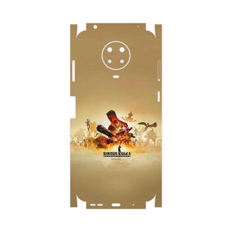 برچسب پوششی ماهوت مدل Serious Sam Game Series-FullSkin مناسب برای گوشی موبایل نوکیا G20