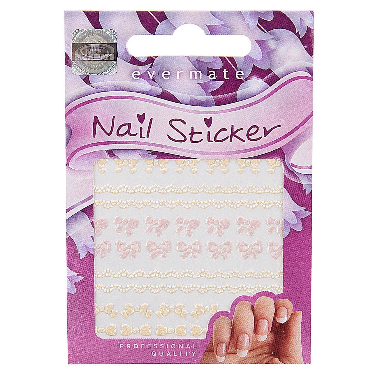 برچسب ناخن تریتون سری Nail Sticker مدل AAN-4086