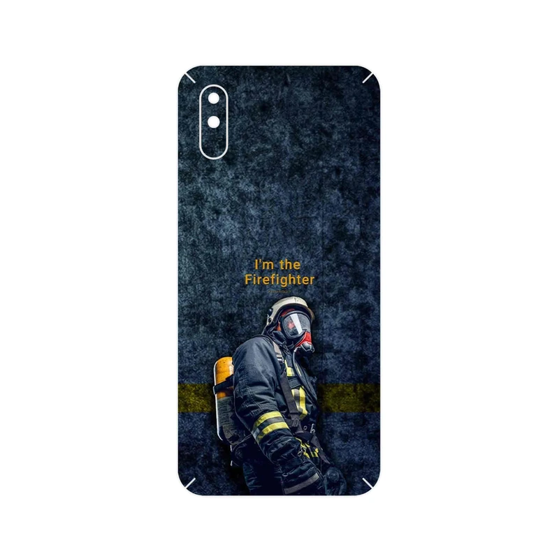 برچسب پوششی ماهوت مدل Firefighter مناسب برای گوشی موبایل شیائومی Redmi 9A