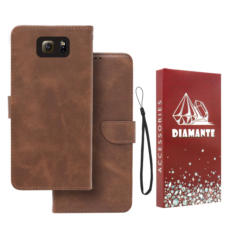 کیف کلاسوری دیامانته مدل Band Rd مناسب برای گوشی موبایل سامسونگ Galaxy S6 Edge به همراه بندآویز