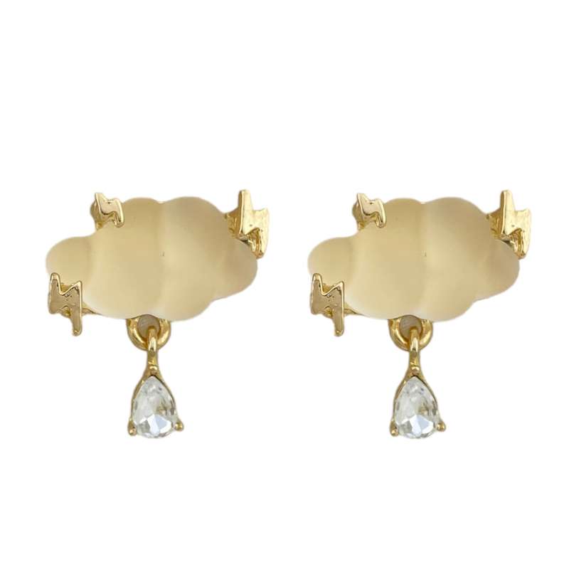 گوشواره زنانه مدل ابر کد E4599