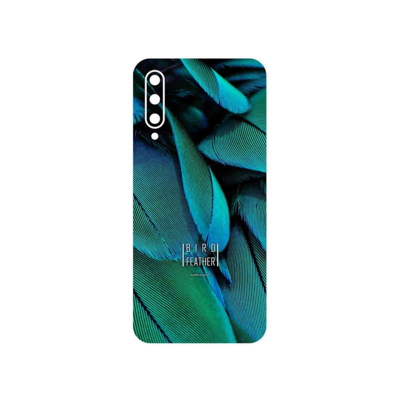 برچسب پوششی ماهوت مدل Green Feather مناسب برای گوشی موبایل شیائومی Mi A3