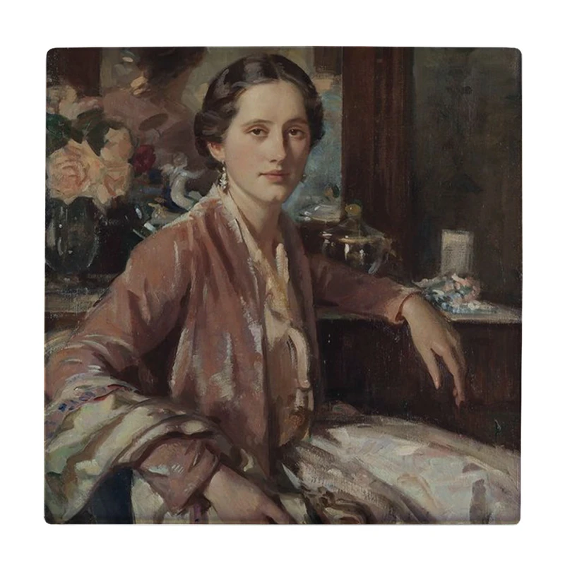 زیر لیوانی طرح پرتره بانو کد    3116866_295