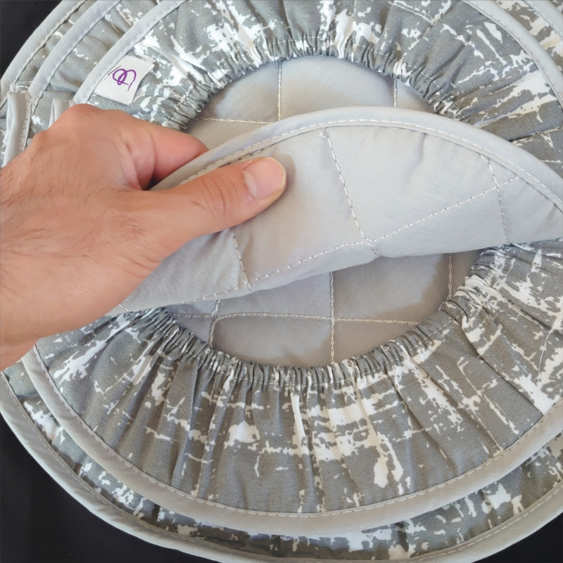 ست دم‌کنی 3 تکه برنیک مدل ماربل