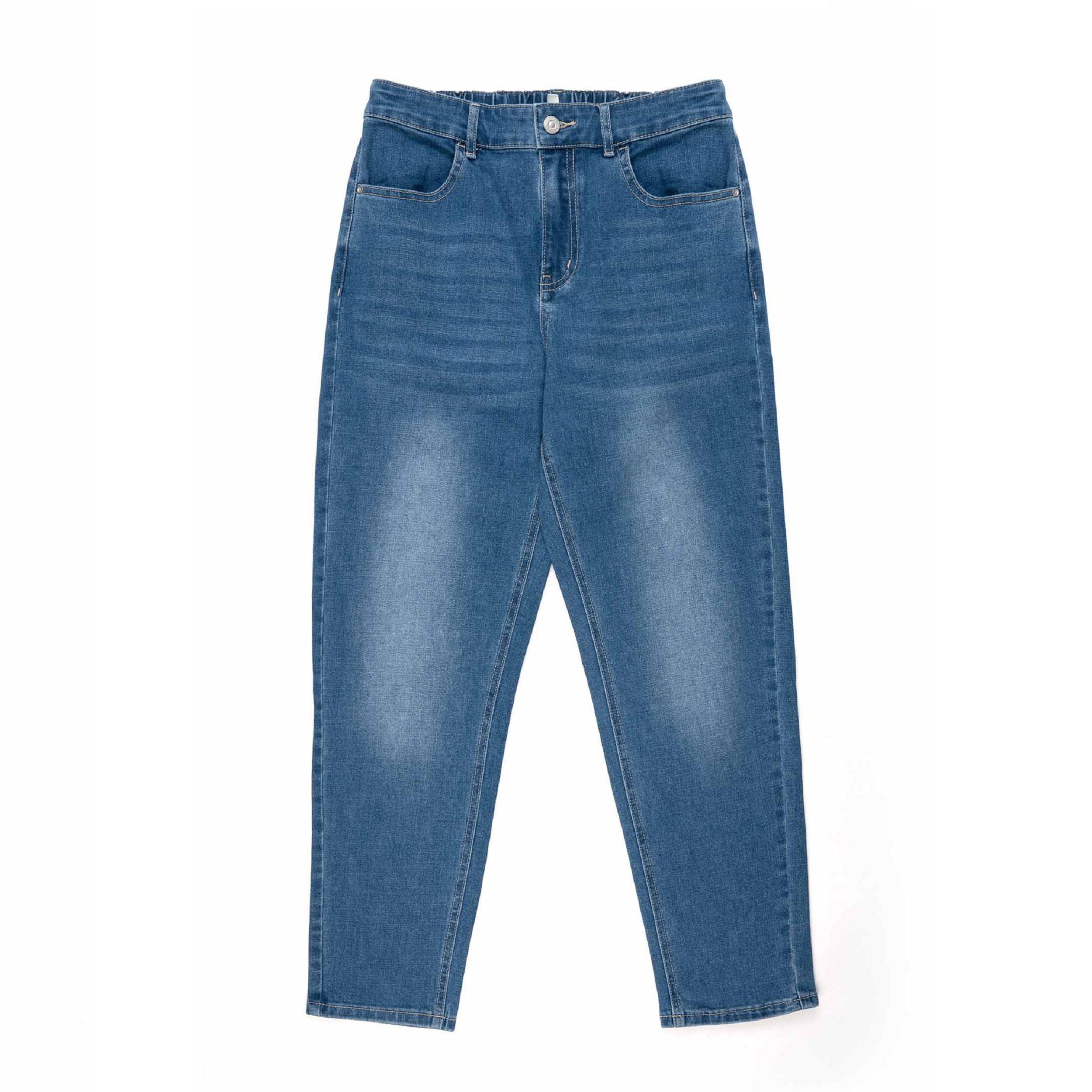 شلوار جین زنانه جوتی جینز مدل اسلم فیت کد 199121 رنگ آبی