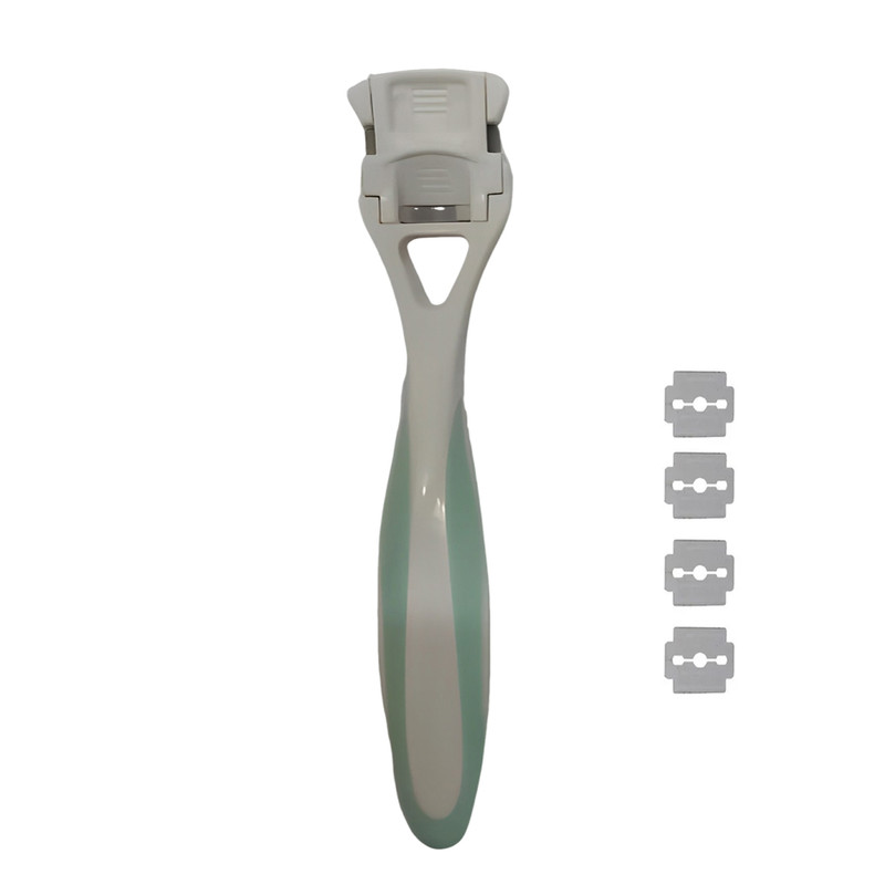 تیغ کف پا مدل MCSa01 به همراه تیغ یدک مدل P001 بسته 4 عددی