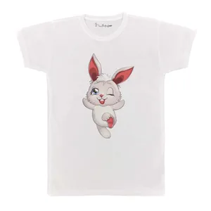 تی شرت بچگانه پرمانه طرح خرگوش کد pmt.4289