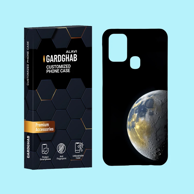 کاور گارد قاب علوی مدل کهکشان مناسب برای گوشی موبایل سامسونگ Galaxy M31