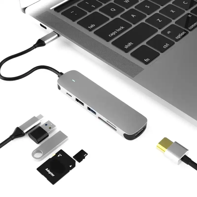 هاب داک استیشن شش پورت مدل BX6H