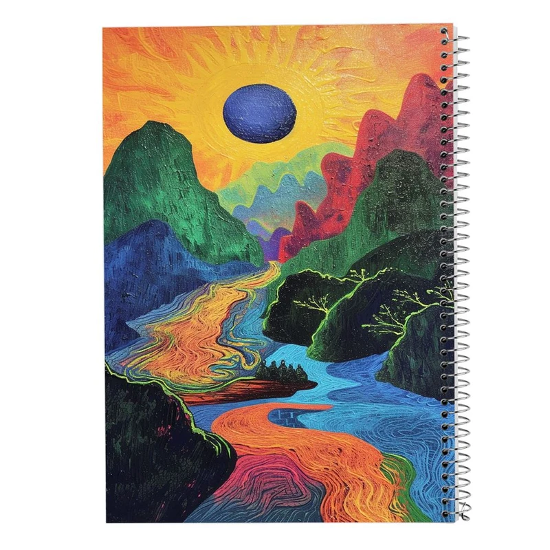 دفتر نقاشی 50 برگ مدوپد مدل اشکال فانتزی کد DF16252