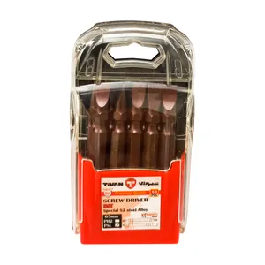 سری پیچ گوشتی یک سر چهارسو یک سر دو سو تیوان مدل TP بسته 10 عددی