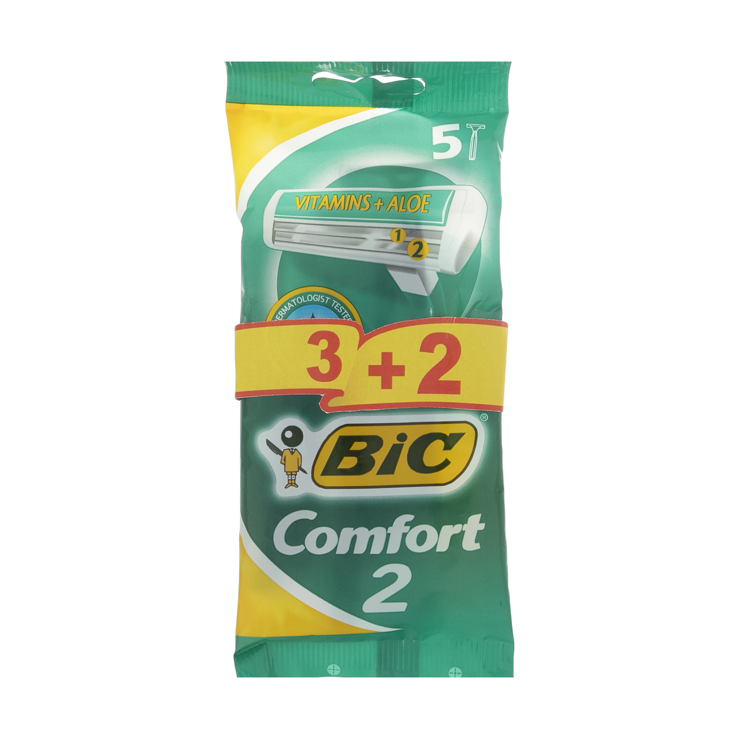 خود تراش بیک مدل Comfort بسته 5 عددی