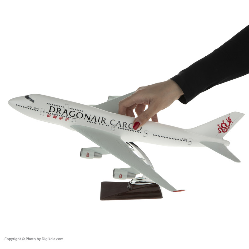 ماکت هواپیما مدل بویینگ 400-747 DRAGONAIR CARGO کد 3386 ماکت هواپیما مدل بویینگ 400-747 DRAGONAIR CARGO کد 3386