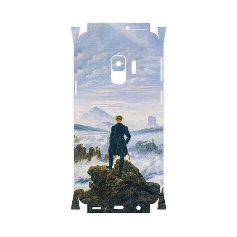 برچسب پوششی ماهوت مدل Wanderer above the Sea of Fog-FullSkin مناسب برای گوشی موبایل سامسونگ Galaxy S9