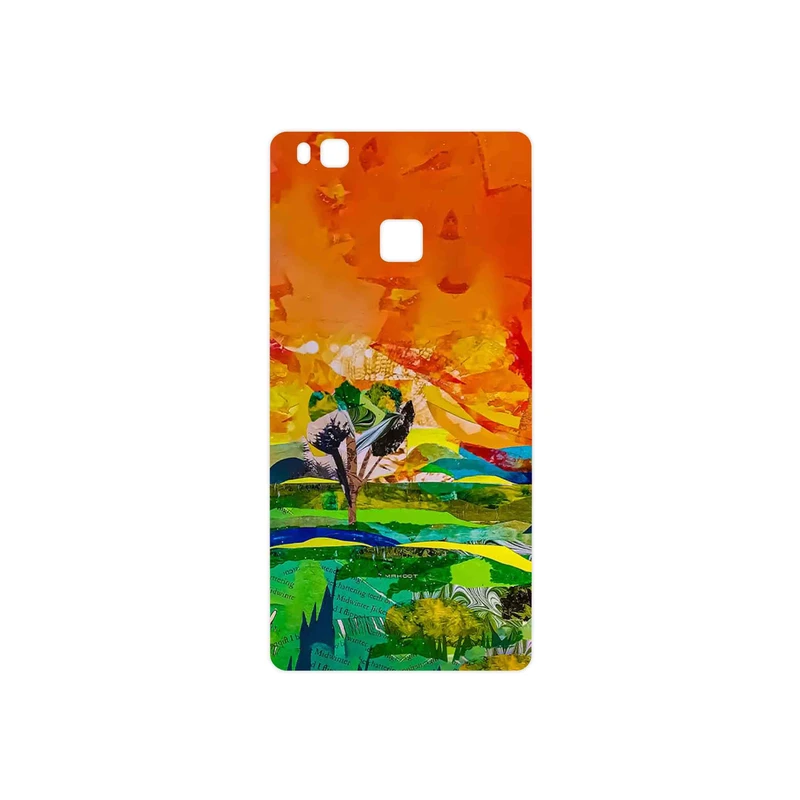 برچسب پوششی ماهوت مدل Collage of Painting مناسب برای گوشی موبایل هوآوی P9 Lite