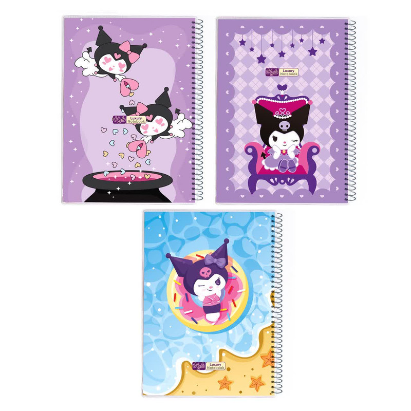 دفتر مشق ۵۰ برگ دایان مدل حاشیه دار طرح کرومی کد ۵۳۸۳۲ بسته ۳ عددی