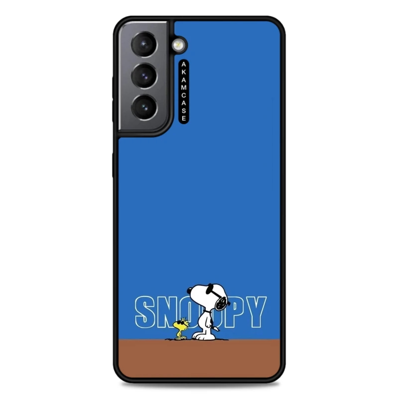 کاور آکام مدل AMC-WSGS21-SNOOPY-43 مناسب برای گوشی موبایل سامسونگ Galaxy S21